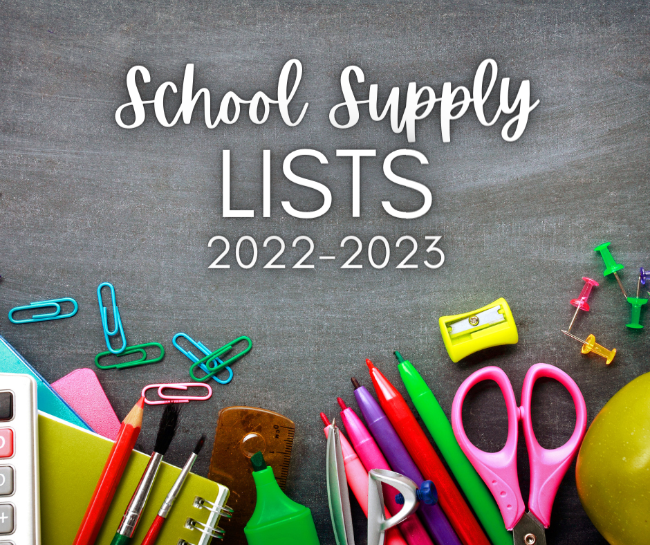 2022-2023 School Supply Lists | Landrum Middle School